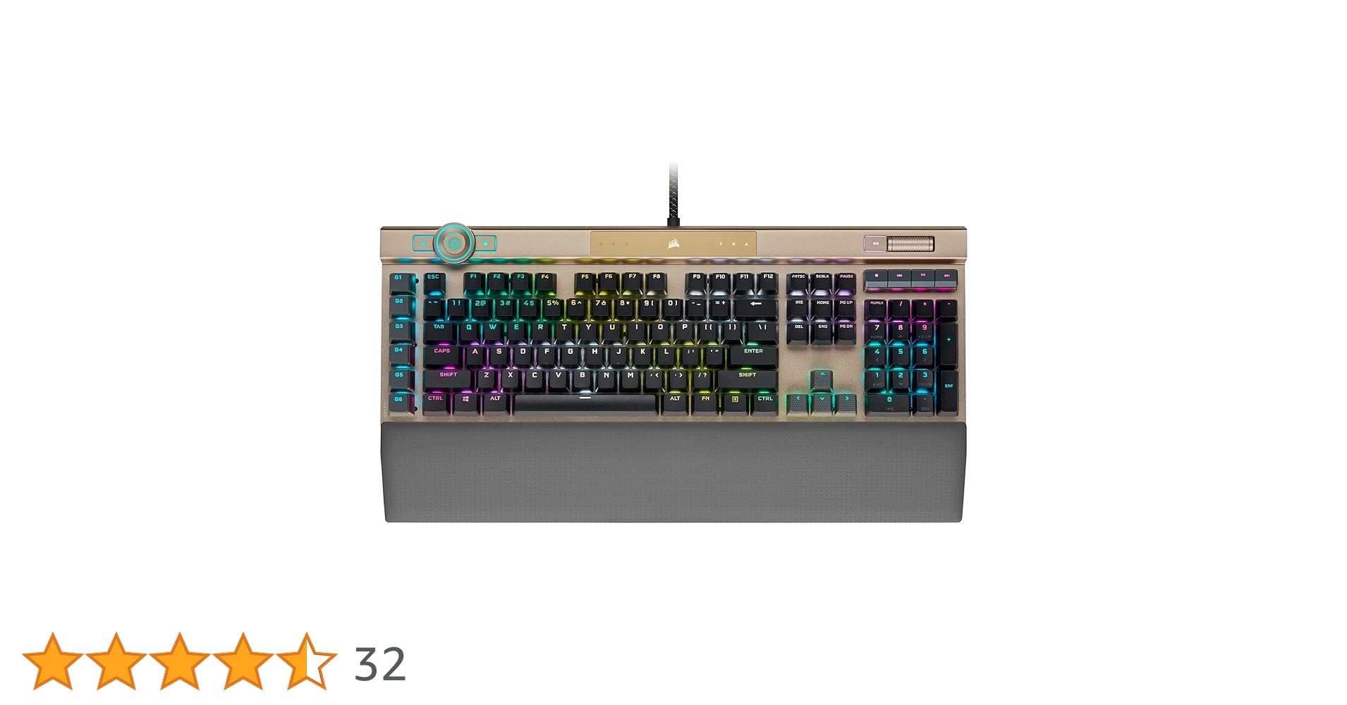 Amazon.co.jp: CORSAIR K100 RGB フルサイズフラグシップ光学